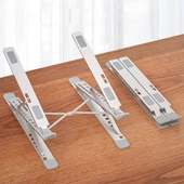 Polham Yükseklik Ayarlanabilir Notebook Standı, Katlanabilir Laptop Standı, Macbook Standı - 2