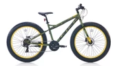 CARRARO FAT BIKE 26 JANT 432H 21-V HD MAT HAKI YESIL-SARI-23 - 1