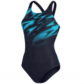 SPEEDO KADIN YÜZÜCÜ MAYOSU HYPERBOOM PLMT MSBK AF NAVY/BLUE 8-0869415121 - 6