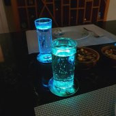 Veraart Işıklı Rakı Ya Bilenle Ya Dinleyenle Ya Güzelle İçilir Bardak Altlığı 2 li - 2