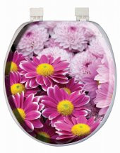 Softy Classic Yumuşak Desenli Klozet Kapağı 3012 - 1