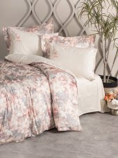 Cotton Box Elite Saten Çift Kişilik Nevresim Takımı Layana Pembe - 1
