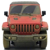Rastar 1:24 Uzaktan Kumandalı Araba Jeep Wrangler Rubicon Muddy thumbnail 5