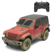 Rastar 1:24 Uzaktan Kumandalı Araba Jeep Wrangler Rubicon Muddy thumbnail 1
