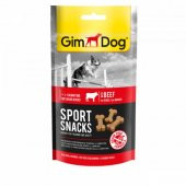 Gimdog Sportsnacks Beef - Sığır etli Ödül Tableti 60 gr - 1