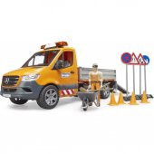 Bruder Mercedes Benz Yol Bakım Aracı Ve Elemanı - 4