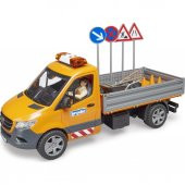 Bruder Mercedes Benz Yol Bakım Aracı Ve Elemanı - 5