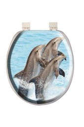 Softy Classic Desenli Yumuşak Klozet Kapağı 3010 thumbnail 1