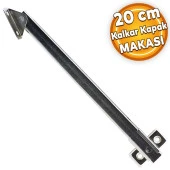 Kalkar Kapak Makası Dolap Çekmece Metal 20 Cm Sessiz Açma Kapama Amortisör Piston thumbnail 1