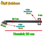 Kalkar Kapak Makası Dolap Çekmece Metal 20 Cm Sessiz Açma Kapama Amortisör Piston thumbnail 3