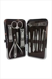 DURNES Manikür Set 14 Parça (ÇELİK) - 1