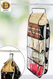 DURNES Çok Amaçlı Dolap İçi Düzenleyici (10 Cepli) - 1