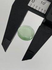 Faset Kesim Kedi Gözü Taş 14mm Yeşil 1 Adet - 3