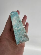 Hemimorfit Doğal Taş ve Kristal Kule 270 Gram 105mm - 7