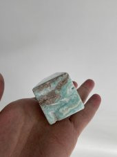 Hemimorfit Doğal Taş ve Kristal Kule 270 Gram 105mm - 8