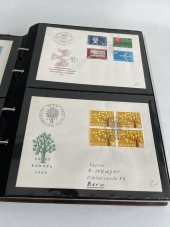 Helvetia İsviçre Pullu Zarf Koleksiyon Albümü 300 Adet - Yabancı Pullu Zarf C-83 thumbnail 4