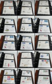 Helvetia İsviçre Pullu Zarf Koleksiyon Albümü 150 Adet - Yabancı Pullu Zarf C-91 thumbnail 1