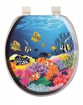 Softy Classic Desenli Yumuşak Klozet Kapağı 1143 - 1