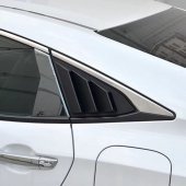 HONDA CİVİC FC5 ARKA KELEBEK CAM RÜZGARLIĞI MAT SİYAH - 4