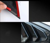 HONDA CİVİC FC5 ARKA KELEBEK CAM RÜZGARLIĞI MAT SİYAH - 5