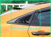 HONDA CİVİC FC5 ARKA KELEBEK CAM RÜZGARLIĞI MAT SİYAH - 9