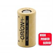 Orion 1.2V Ni-Cd SC 1500mAh Şarj Edilebilir Pil - HP - 2