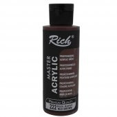 Rich Akrilik Boya Master 120 CC Kızıl Kahve 222 - 1