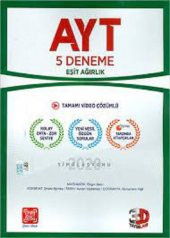 3 D YAYINLARI AYT  5 Lİ PAKET DENEME EŞİT AĞIRLIK - 1