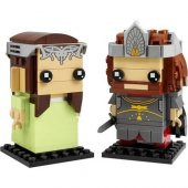 LEGO The Lord of the Rings 40632 Aragorn and Arwen - 2
