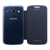 Samsung Galaxy Core Flip Cover Orjinal Kılıf - Lacivert EF-FI826BLEGWW - 7