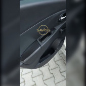 Renault Clio 4 Joy Paket 40 Parça Full Set Torpido Maun Kaplama Piano Black (Parlak Siyah) - 6