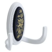 Palmira Duvar Vestiyer Askısı Metal Dolap Elbise Havlu Askılığı Beyaz Siyah Askı Askılık thumbnail 2