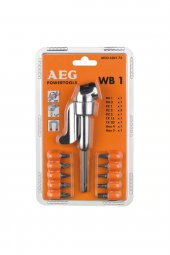 AEG Wb1 Köşe Vidalama Adaptörü ( 10 Parça Uç) - 1