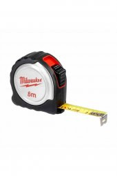 Milwaukee Ağır Hizmet Tipi Şerit Metre Inox Gövde 8 Metre 25mm T4932451640 - 1