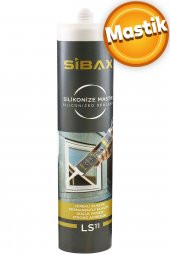 Sibax Ls46 Genel Amaçlı Beyaz Silikonize Mastik Silikon 450 Gr - 1