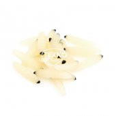 EFFE Silikon Larva Kurtçuk Mısır Aromalı Suni Yem 2.6cm Krem - 2