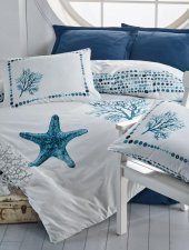 Cotton Box Maritime Tek Kişilik Nevresim Takımı Star Lacivert thumbnail 2