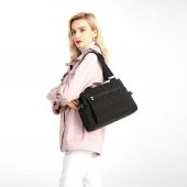 Krinkıl Kumaş Kadın Çantası Smart Bags 1125 Bej - 3