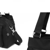 Krinkıl Kumaş Kadın Çantası Smart Bags 1125 Bej - 8