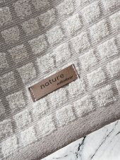 Cotton Box 4lü Jakarlı Havlu Seti Nature Kahve-Bej 50x90 - 2
