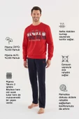 U.s Polo Assn 18606 Erkek Pijama Takımı - 4