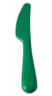 IKEA Kalas Plastik Çocuk Bıçağı - Yeşil - 1