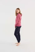 U.S. PoloAssn 16812 Kadın Uzun Kollu Pijama Takımı - 2