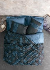 Cotton Box Dark Çift Kişilik Nevresim Takımı Armor Siyah - 1