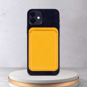 Apple iPhone 13 Pro Cardsafe Magsafe Kartlık Cüzdan Kılıf Kapak - 10