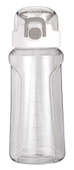 Diller 800 ml Beyaz Pipetli Spor Okul ve Günlük Matara Kilitli Kapak Tritan Malzeme - 1