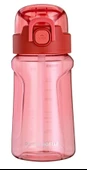 Diller 550 ml Kiremit Pipetli Spor Okul ve Günlük Matara Kilitli Kapak Tritan Malzeme - 1