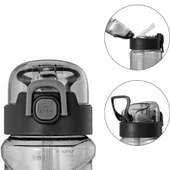 Diller 550 ml Kiremit Pipetli Spor Okul ve Günlük Matara Kilitli Kapak Tritan Malzeme - 2