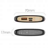 LinkTech PD12 Premium 10000 mAh PD 22.5W Süper Hızlı Powerbank Siyah - 6
