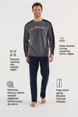 U.s Polo Assn 18620 Erkek Yuvarlak Yaka Pijama Takım - 4